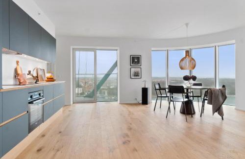 Aarhus C Appartement | On the 26th floor in the front row to Aarhus Bay