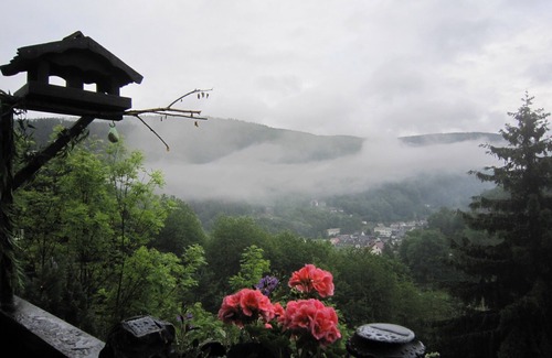 Unterweißbach Maison | En forêt avec de très belles vues panoramiques sur les 2 vallées