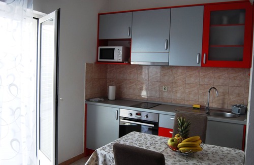 Vela Glavica Appartement | Appartement d'une chambre avec le balcon et la vue sur le mer Lumbarda, Korcula (A-12839-a)
