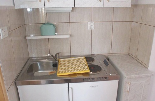 Punta Kriza Appartement | Appartement d'une chambre avec le balcon et la vue sur le mer Punta kriza, Cres (A-383-a)