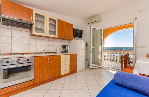 Rtina Appartement | Appartement d'une chambre avec le balcon et la vue sur le mer Rtina - Miocici, Zadar (A-13072-a)