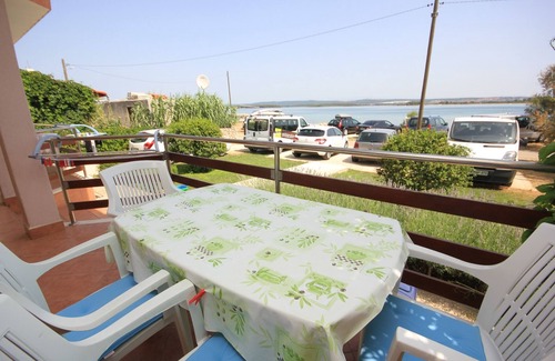 Kraj Appartement | Appartement d'une chambre avec la terrasse et la vue sur le mer Kraj, Pasman (A-8247-a)