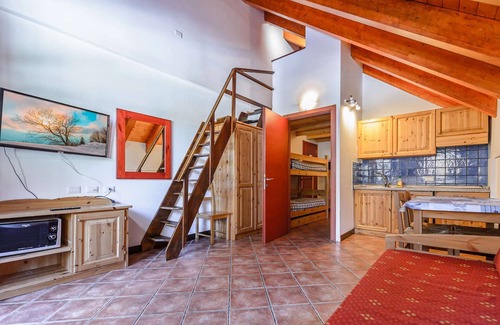 Frabosa Sottana Appartement | One Bedroom with Mezzanine 6 beds
