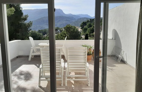 Soller Appartement | Appartement d'une pièce, superbe panorama sur la montagne, climatisation, WiFi