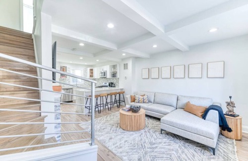 Anacostia Maison | Orange Door Abode - Modern Design
