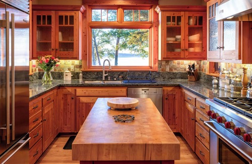 Eastsound Maison | Waterfront Custom Home, coucher et lever de soleil d'été à 180 degrés, pour 14 personnes