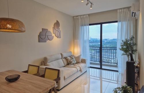 Johor Bahru Appartement | Origins Retreat - 4 Beds 4 Pax - 15 mins to CIQ