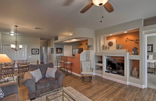 Rancho Vistoso Copropriété | NOUVEAU! Oro Valley Condo w / Pool-Mins au golf et randonnée