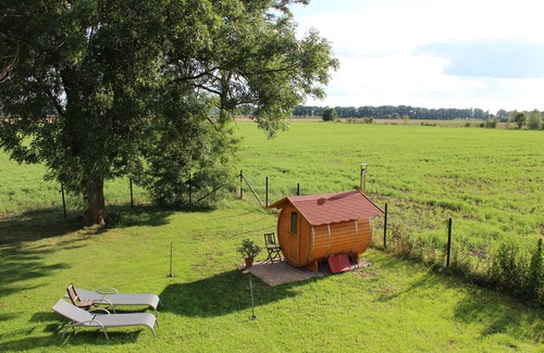 Letschin Maison | Ortwig: maison de vacances confortable dans un endroit calme et unique typique