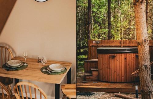 Sliwice Maison | Osada LoveLaski - balia jacuzzi, sauna i kominek - całoroczne domki premium