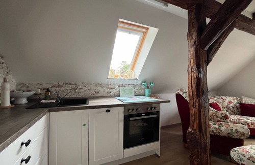 Biendorf Appartement | Ostsee-ferienwohnung 2-rechts / OG mit Balkon - Fewo's am Gutshaus im Ostseeland