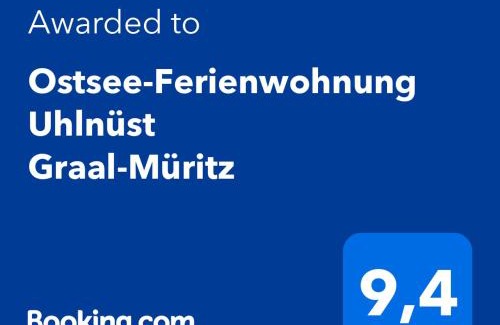 Gelbensande Appartement | Ostsee-Ferienwohnung Uhlnüst Graal-Müritz