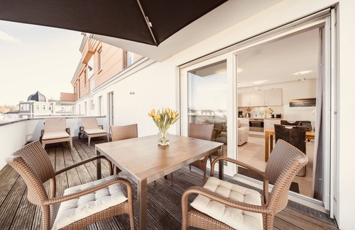 Boergerende-Rethwisch Appartement | Appartement Ostseeblick avec terrasse / villa eagle