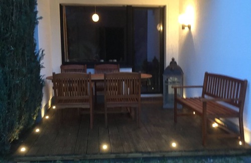Usseln Appartement | Our apartment has a beautiful large garden a beautiful terrace