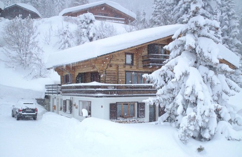 Anzere Chalet De Ski | Un grand chalet magnifique pour des groupes, orienté plein sud, vue panoramique