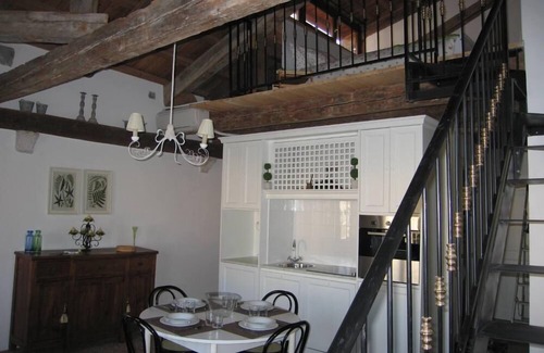San Polo Appartement | Surplombant le Grand Canal, petit logement sur deux niveaux