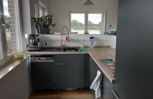 Quakenbruck Appartement | Overnight stay in special locations with parking and private terrace