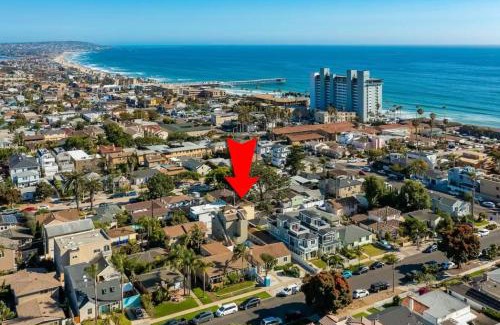 North Pacific Beach Maison | Pacific Beach Bungalow Just Steps to Beach