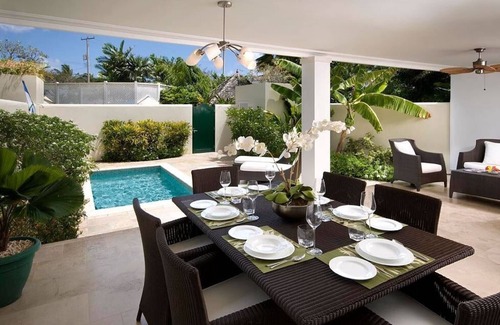 Mullins Appartement | PANDORA VILLA BARBADOS - Piscine privée avec vue sur la mer et à 1 minute à pied de la plage de Mullins Bay