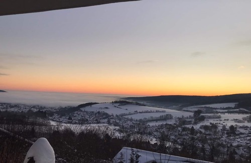 Bischofsheim an der Rhon Appartement | Panoramic view of the Rhön