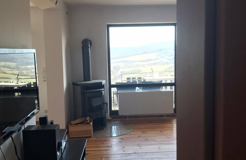 Bischofsheim an der Rhon Appartement | Panoramic view of the Rhön