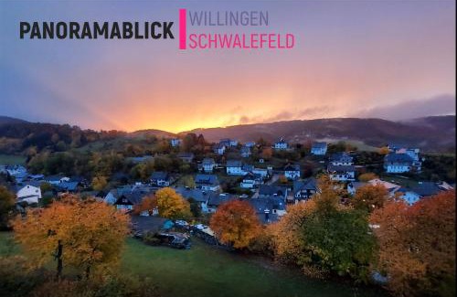 Schwalefeld Appartement | Panoramablick Willingen Schwalefeld