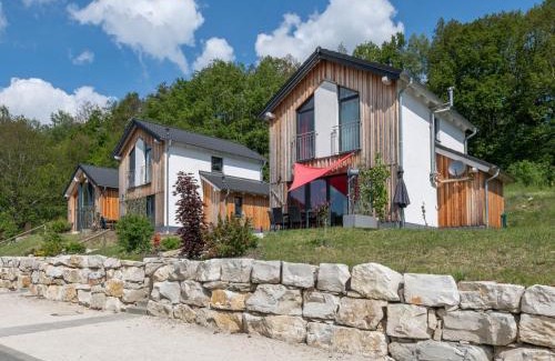 Mistelgau Station Balnéaire | Panoramabungalow - DHH - mit Galerie