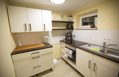 Konitz Appartement | PanoramaStudio mit Hängematte, WiFi, Küche, Bad, Sofa, 7 Min. zum Thüringer Meer