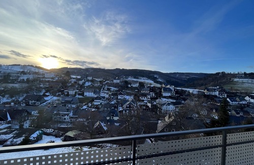 Schwalefeld Appartement | Vue panoramique de Willingen Schwalefeld