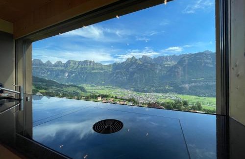 Flums Appartement | Panoramawohnung in 2-Fam-Haus - Nichtraucher, KEINE Haustiere