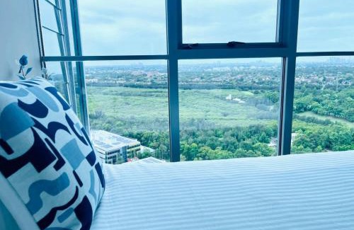 Sydney Olympic Park Appartement | Panoramic City View 3bedroom condo Wi-Fi Parking