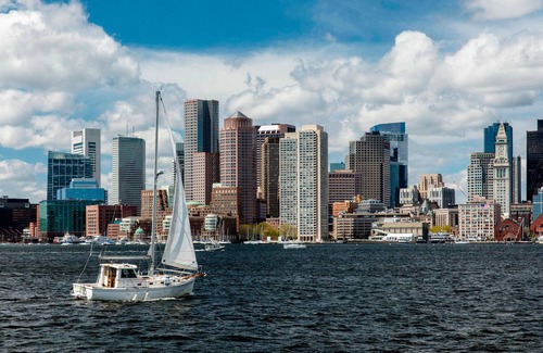Downtown Boston Station Balnéaire | Panoramic Harbor Views from CustomHouse Observation Deck, 1-Bedroom Suite