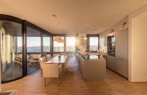 Josefstadt Maison | Suite panoramique avec vue sur Vienne, Wi-Fi et garage