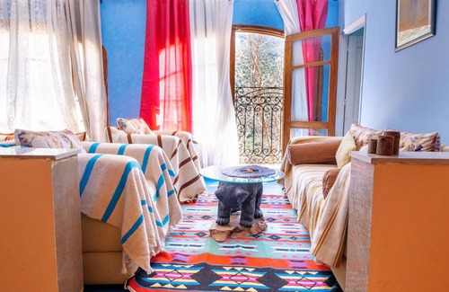 Ouirgane Hôtel | Panoramic view at the mountain
