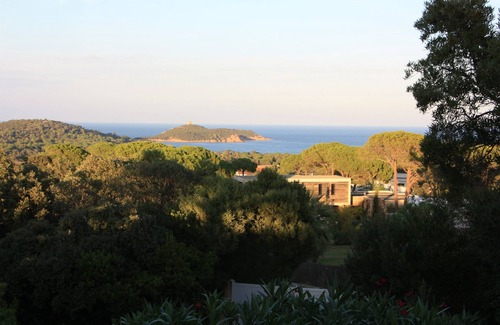 Cirendinu Villa | VUE PANORAMIQUE SUR BAIES DE VILLATA ET PINARELLU PARTIE HAUTE DE LA VILLA