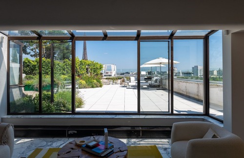 16th Arrondissement Appartement | Par021 - Penthouse with private pool in Paris