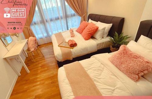 Taman Bukit Mewah Appartement | Paradigm Mall JohorBahru- Hyatt Palace 5GWifi Netflix by ChillTime Homestay