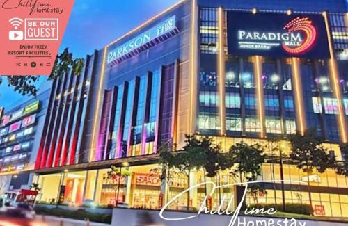 Taman Bukit Mewah Appartement | Paradigm Mall JohorBahru- Hyatt Palace 5GWifi Netflix by ChillTime Homestay