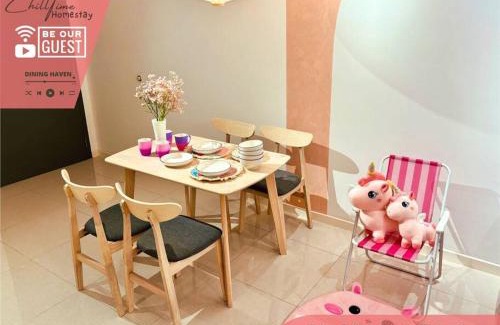 Taman Bukit Mewah Appartement | Paradigm Mall JohorBahru- Hyatt Palace 5GWifi Netflix by ChillTime Homestay