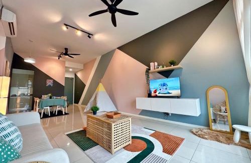 Taman Bukit Mewah Appartement | Paradigm Mall Residence Jb city by Ucome Homestay