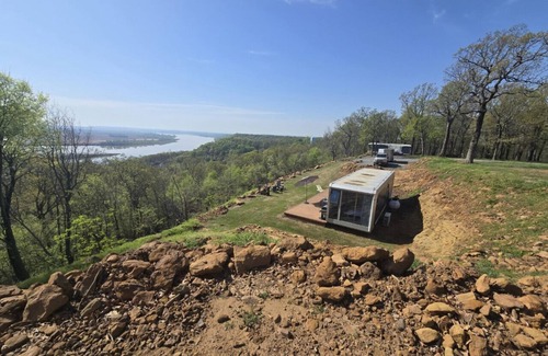 Muskogee Cabine | Paradise Point on Arkansas River Pod with Fire Pit
