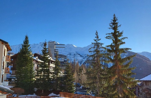 Peisey-Nancroix Appartement | PARADISKI Plan Peisey Pied de pistes Appart 4 Pers 150 m Vanoise Express ESF