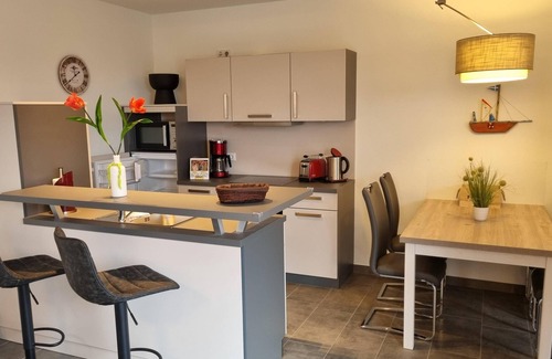 Wendisch Rietz Appartement | Park - Apartment 13 im Marinapark Scharmützelsee, Sauna, Whirlpool, 4 Pers., 80 m²