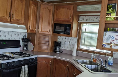 Perry Maison | Park model unit #1 for rent by Silver Lake NY