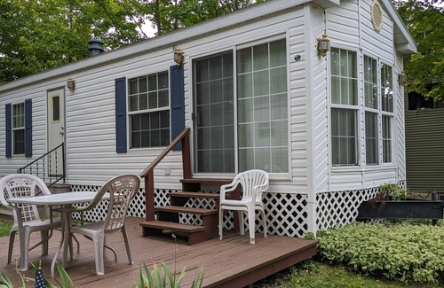 Perry Maison | Park model unit #1 for rent by Silver Lake NY