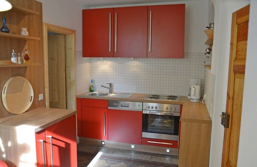 Radeberger Vorstadt Appartement | Passé Elbvilla - à pied ou en vélo dans la nouvelle ville et le centre-ville.