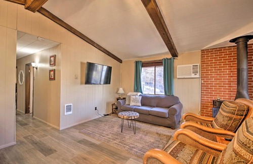 Christopher Creek Maison | Patio, Grill and Mogollon Rim Views Payson Cabin