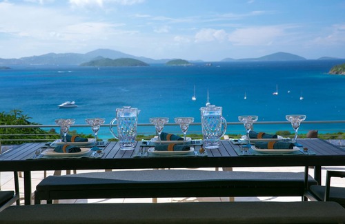 Maho Bay Quarter Villa | Nouveau, luxueux, paisible ... Échappez-vous à «Par temps clair ...»