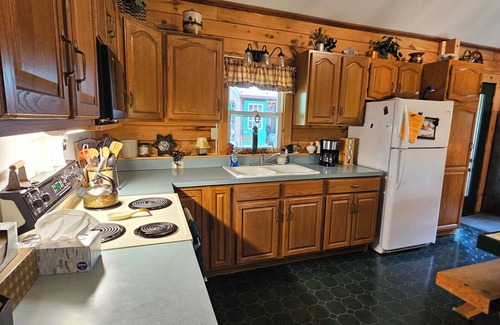 Farrandsville Cabine | Peaceful cabin with AC in tranquil, private woodland