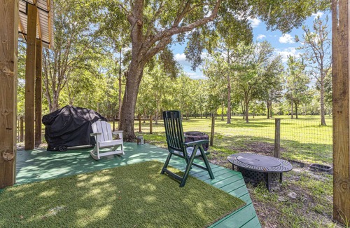 Pierson Maison | Peaceful caravan with AC in charming Pierson